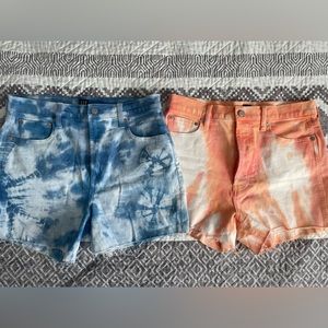 GAP tie-dye shorts. Size 8/29.